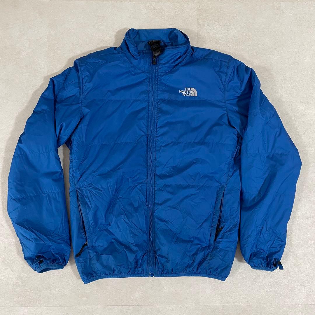古着 THE NORTH FACE ナイロンジャケット サイズM ブルー
