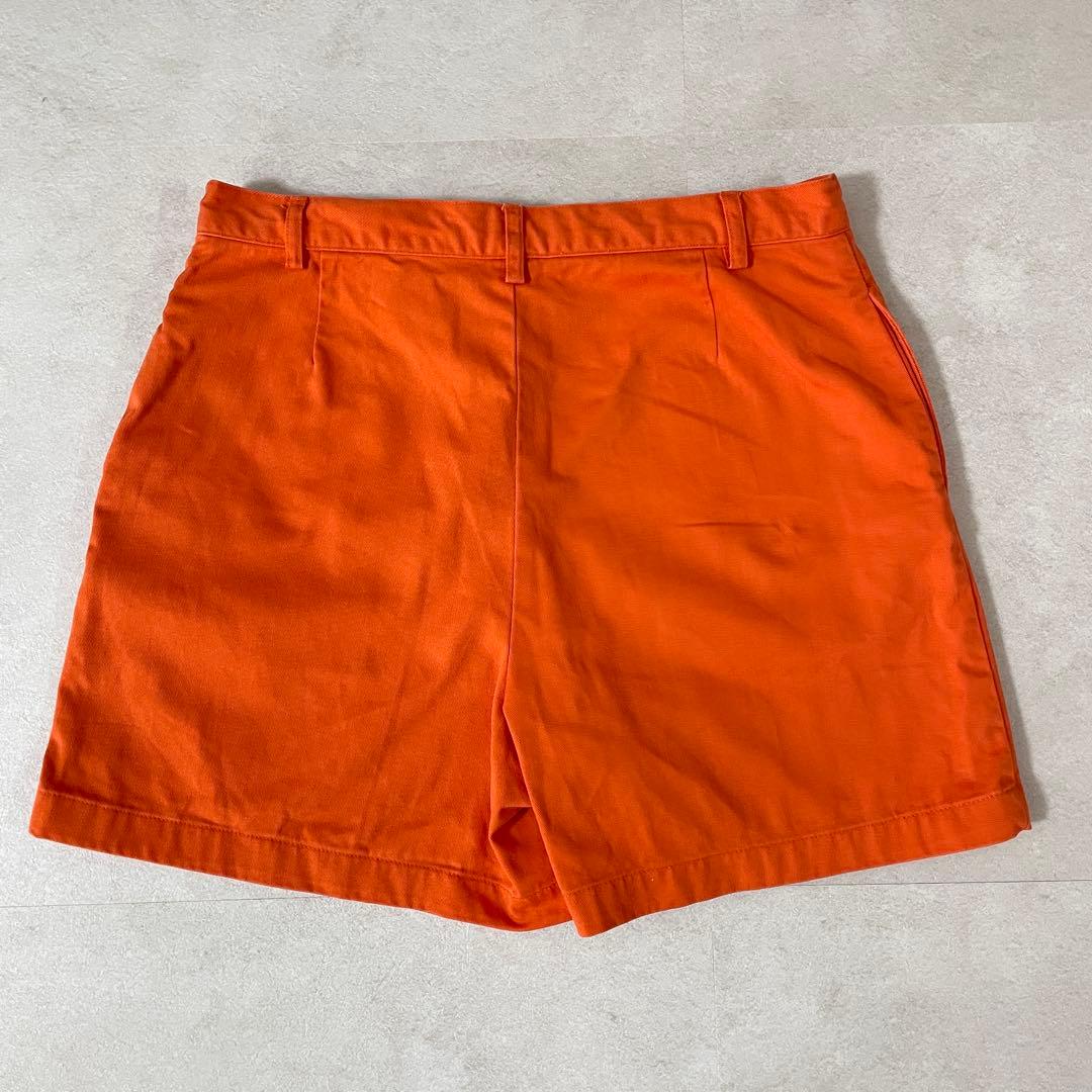 90s RALPH LAUREN SPORTハーフパンツ サイズ10 オレンジ