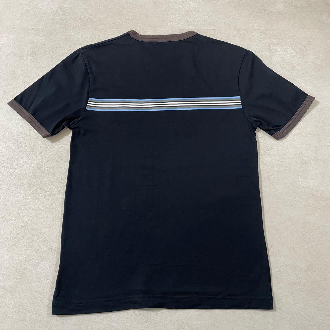 【美品】BURBERRY BLACK LABEL 半袖Tシャツ SIZE 2