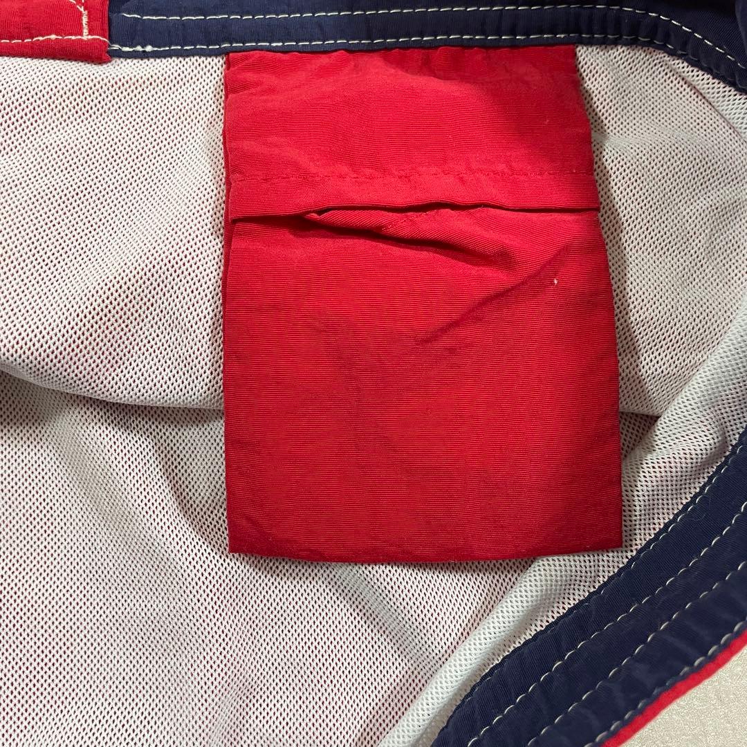 古着 90s POLO RALPH LAUREN レッド スイムショーツ L