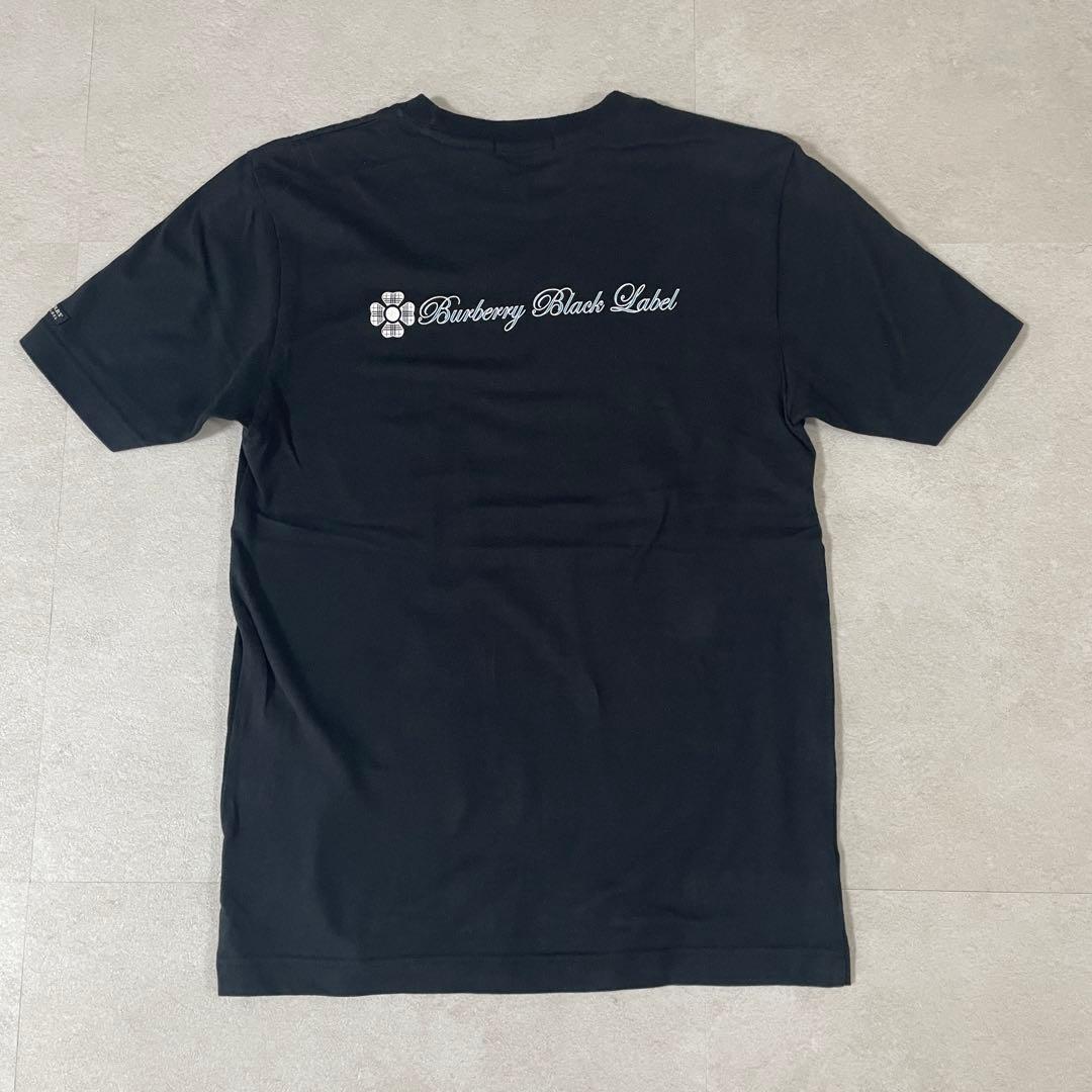 【美品】BURBERRY BLACK LABELT半袖Tシャツ 2 ブラック