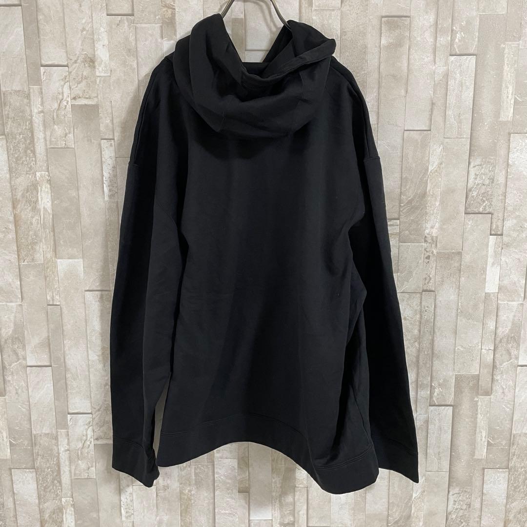 古着 UNDER ARMOR プルオーバーパーカー サイズXL ブラック