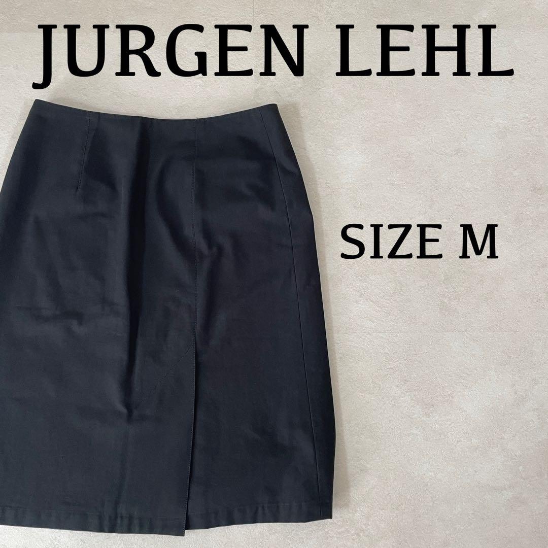 【美品】JURGEN LEHL タイトスカート スリット サイズM ブラック