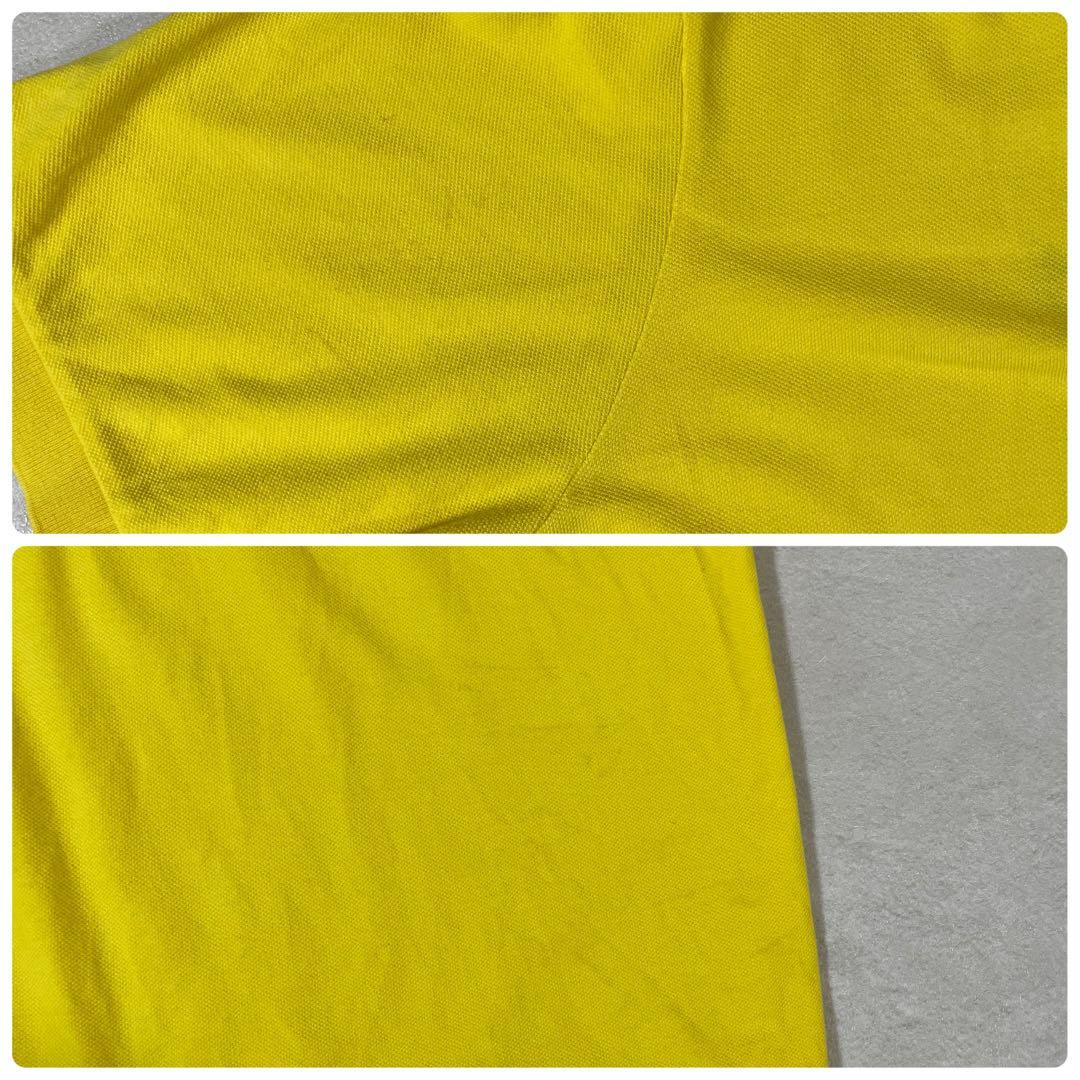 90s POLO RALPH LAUREN 半袖ポロシャツ 3XL イエロー