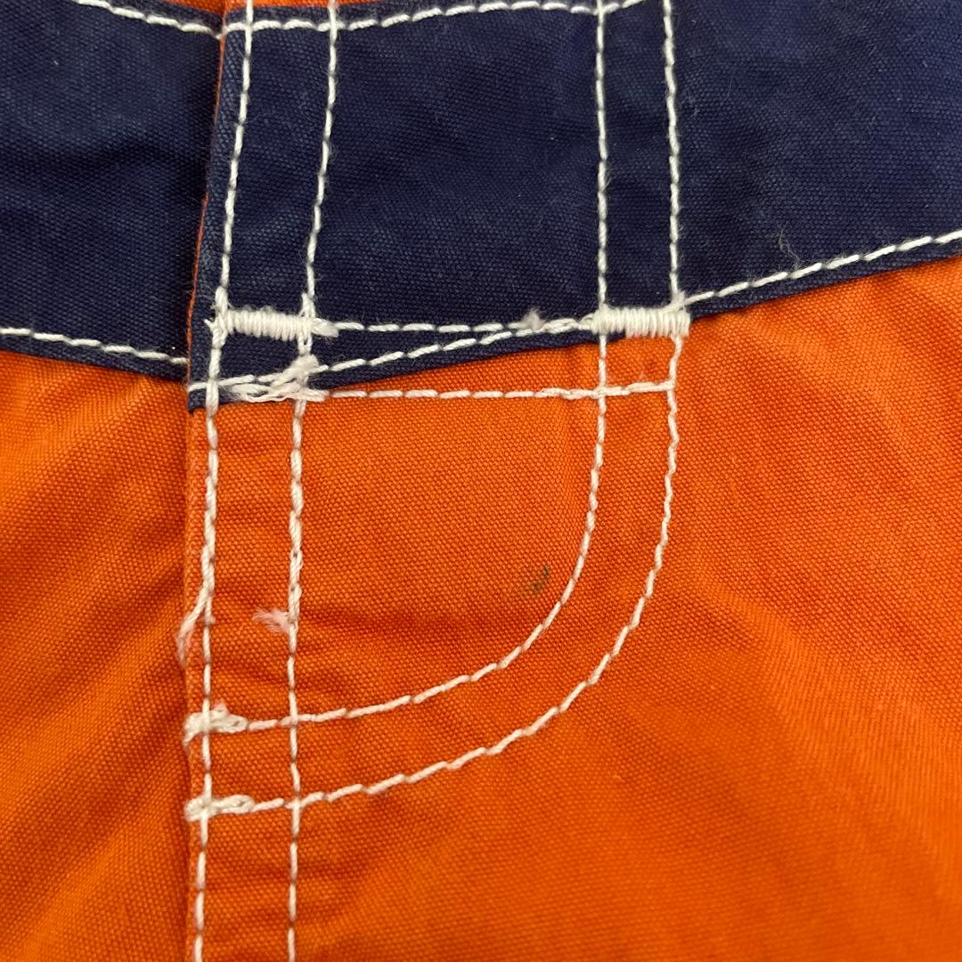 90s POLO RALPH LAUREN スイムショーツ XL オレンジ