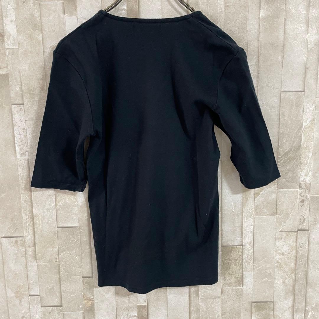 古着 EMPORIO ARMANI 半袖Tシャツ サイズM ブラック