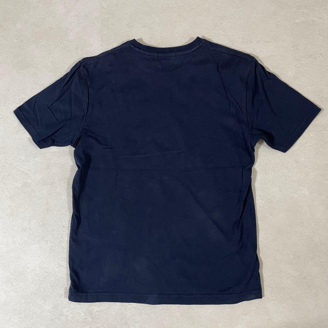 【美品】BURBERRY BLACK LABEL 半袖Tシャツ 2 ネイビー