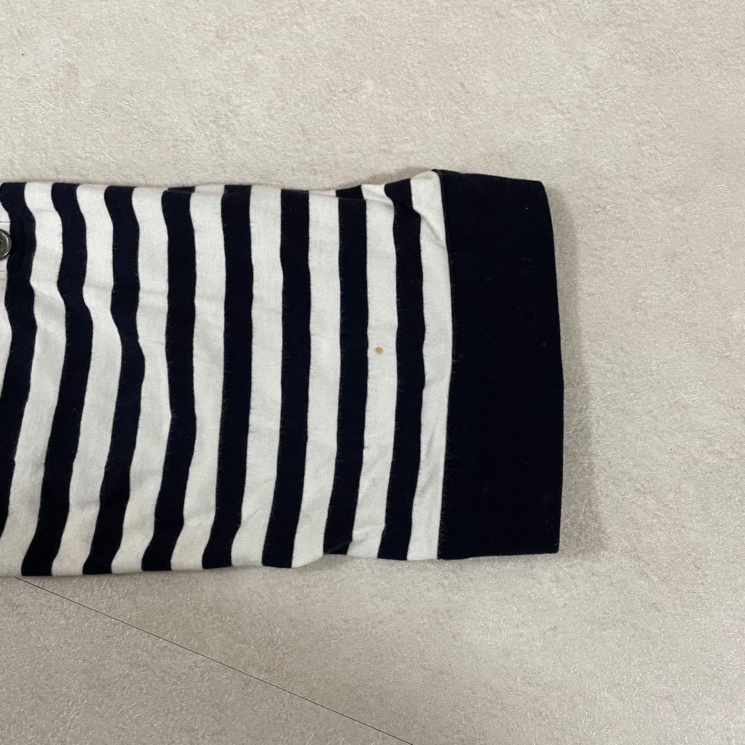 古着 BURBERRY LONDON 七分袖 Tシャツ サイズ2 ボーダー