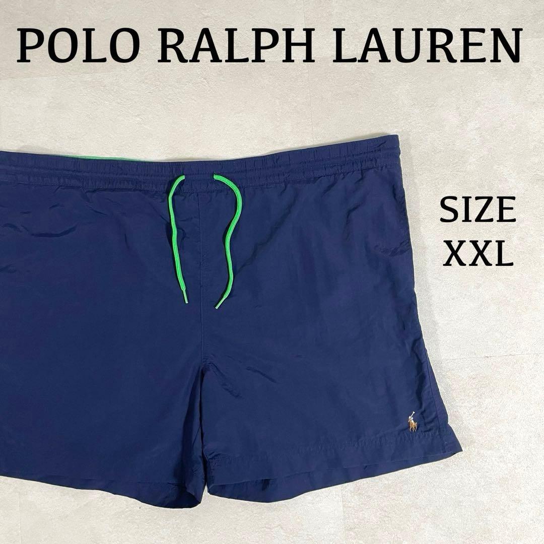 【美品】90s POLO RALPH LAUREN スイムショーツ XXL