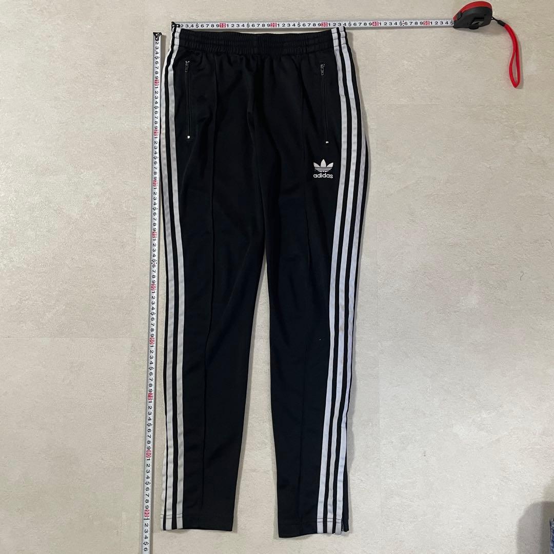 古着 adidas Originals トラックパンツ 090サイズ ブラック