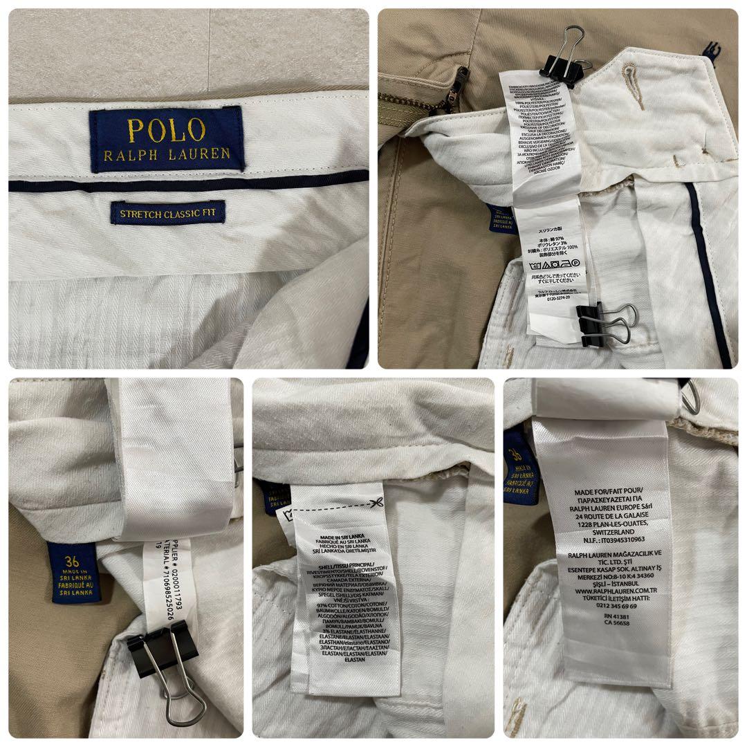 古着 POLO RALPH LAUREN ハーフパンツ ポニー刺繍 総柄 2XL