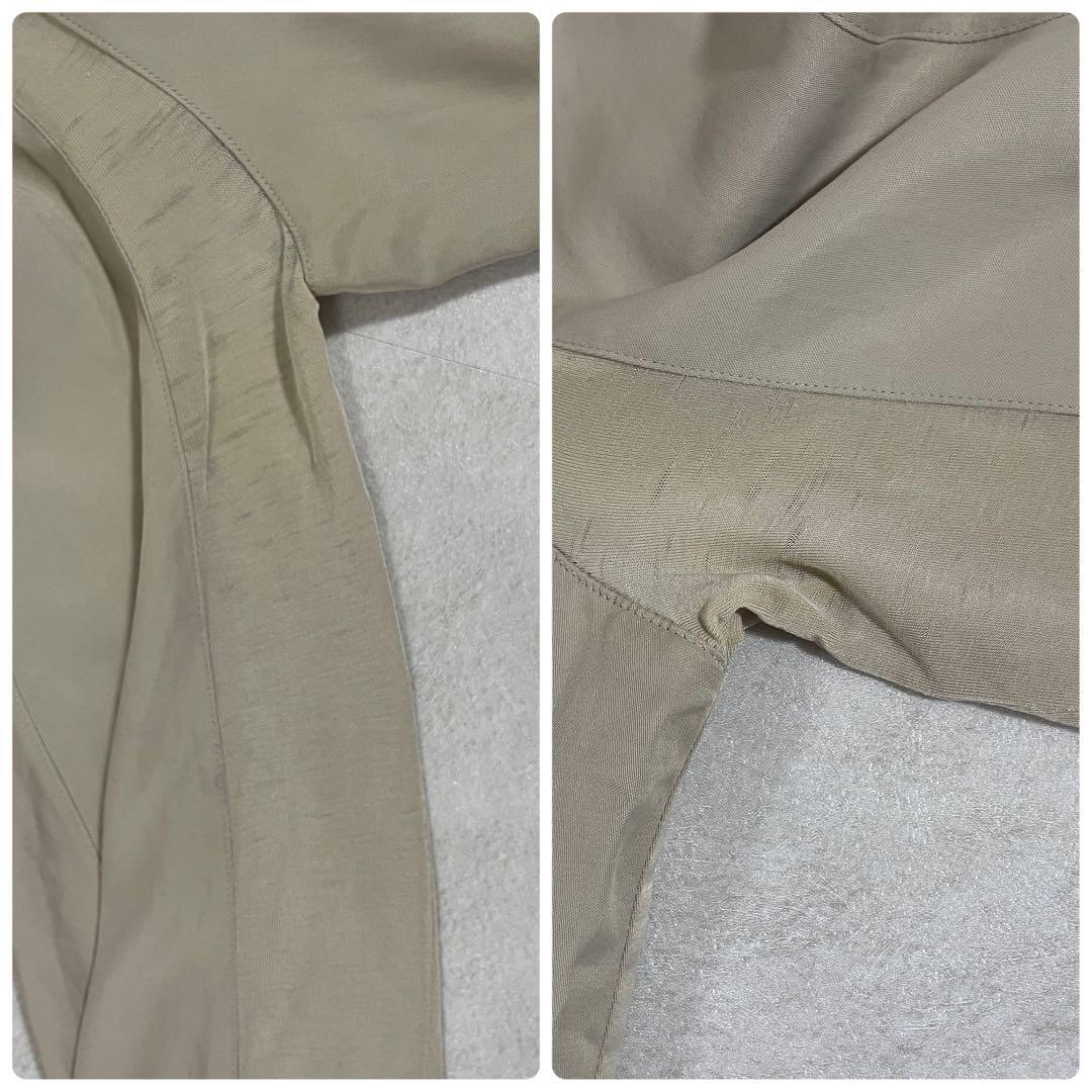 古着 ARMANI EXCHANGE ジャケット ベージュ ジップアップ M