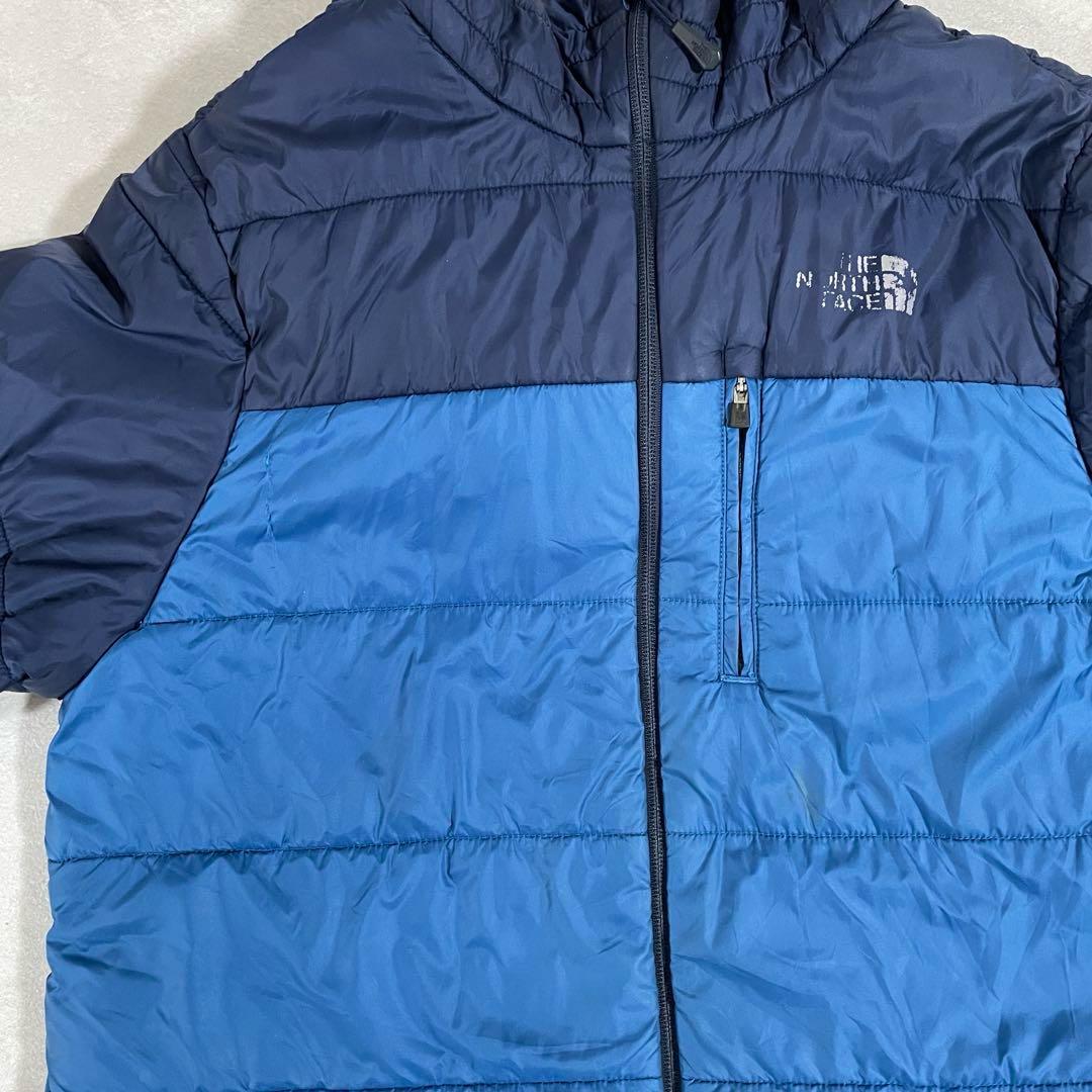 古着 THE NORTH FACE ダウンジャケット サイズS/P バイカラー