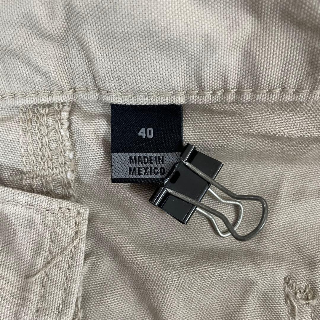 【美品】carhartt ハーフパンツ サイズ40 ベージュ