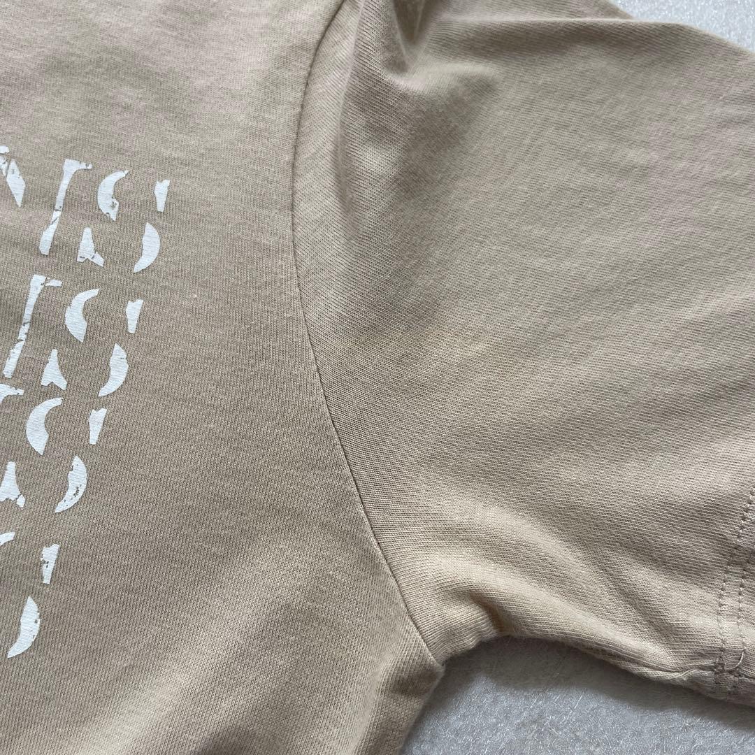 古着 ARMANI JEANS ベージュ 半袖Tシャツ Sサイズ