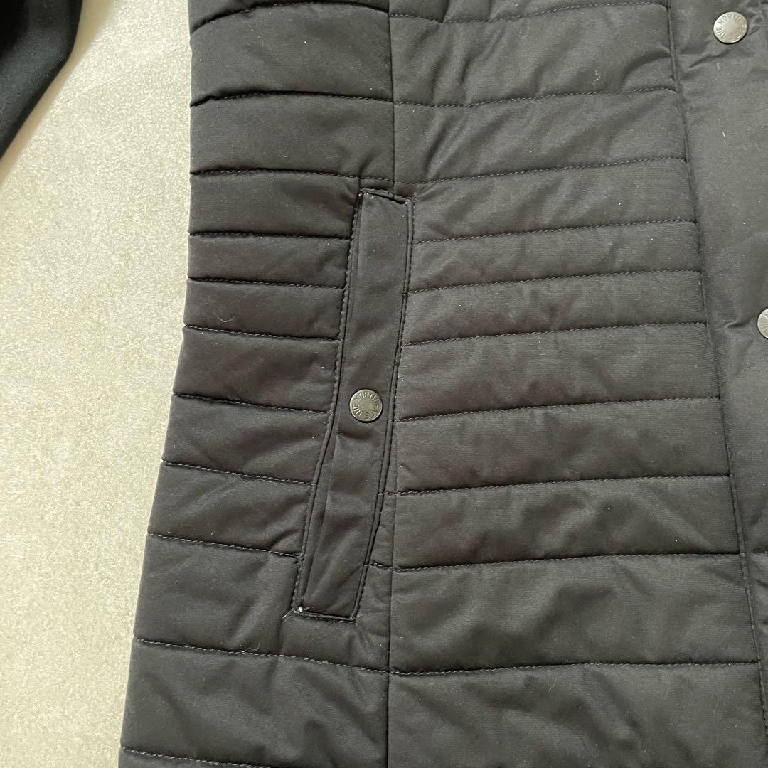 古着 ザノースフェイス ダウンコート ホワイトレーベル V-motion 黒 M