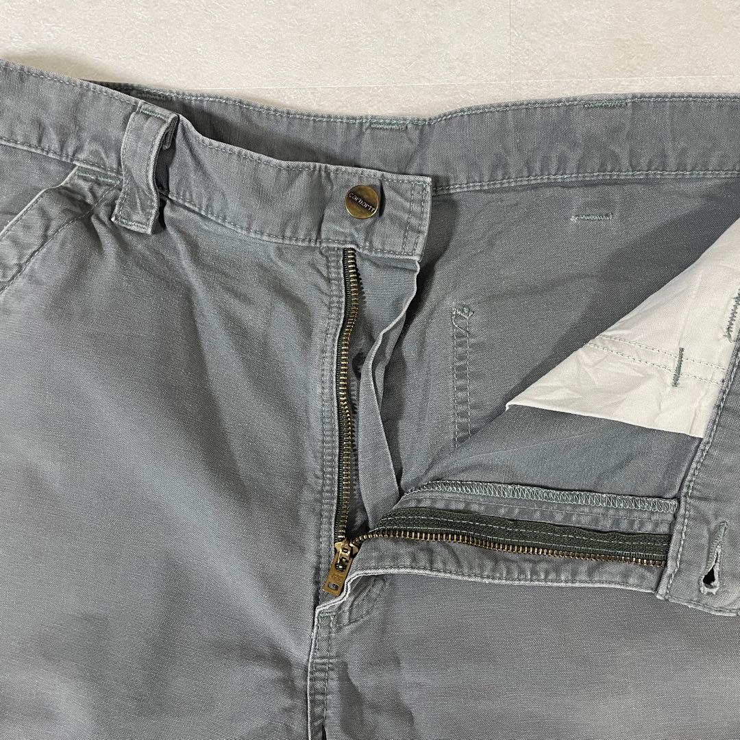 古着 carhartt ハーフパンツ サイズ36 グレー