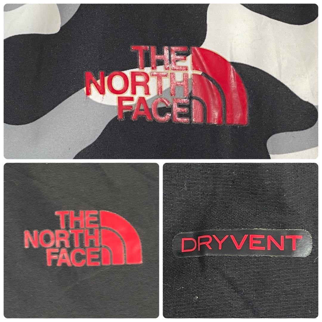 THE NORTH FACEマウンテンパーカー ドライベント カモフラージュ柄