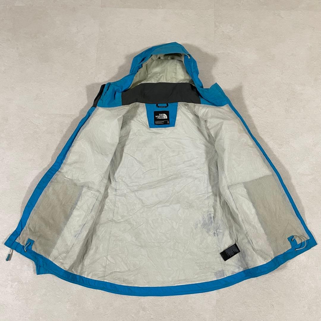 古着 THE NORTH FACE マウンテンパーカー DRYVENT 青 M