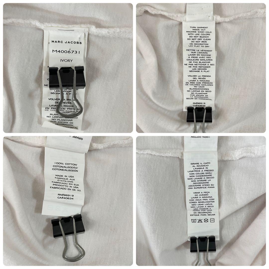 【美品】MARC JACOBS 半袖Tシャツ サイズS/P アイボリー