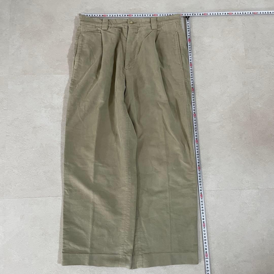 古着 ARMANI COLLEZIONI パンツ ワンタック ベージュ