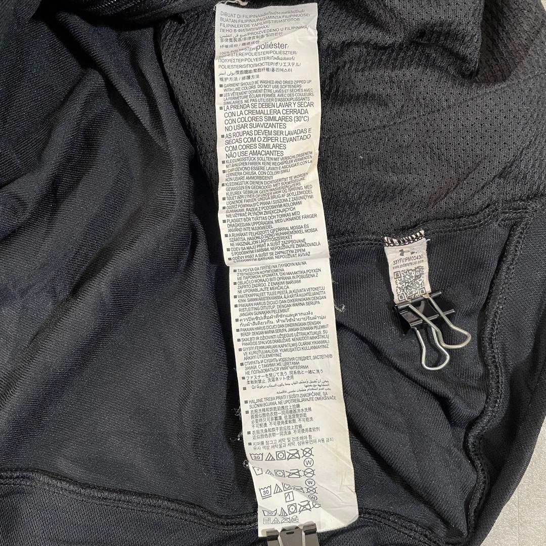 古着 UNDER ARMOUR トラックジャケット サイズXL ブラック