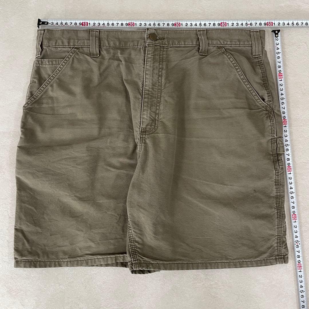 古着 carhartt ハーフパンツ サイズ38 カーキ