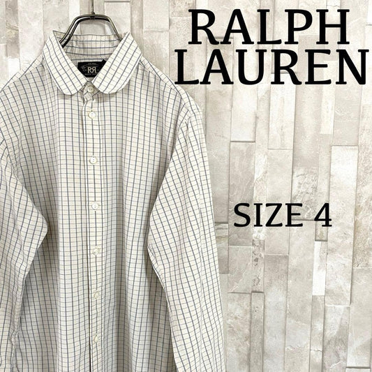 90s RALPH LAUREN RRL ヴィンテージ 長袖シャツ チェック柄