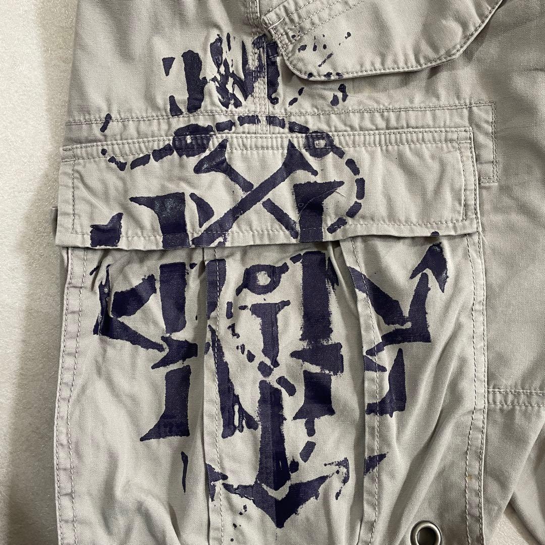 90s POLO RALPH LAUREN ハーフパンツ グレー 34サイズ