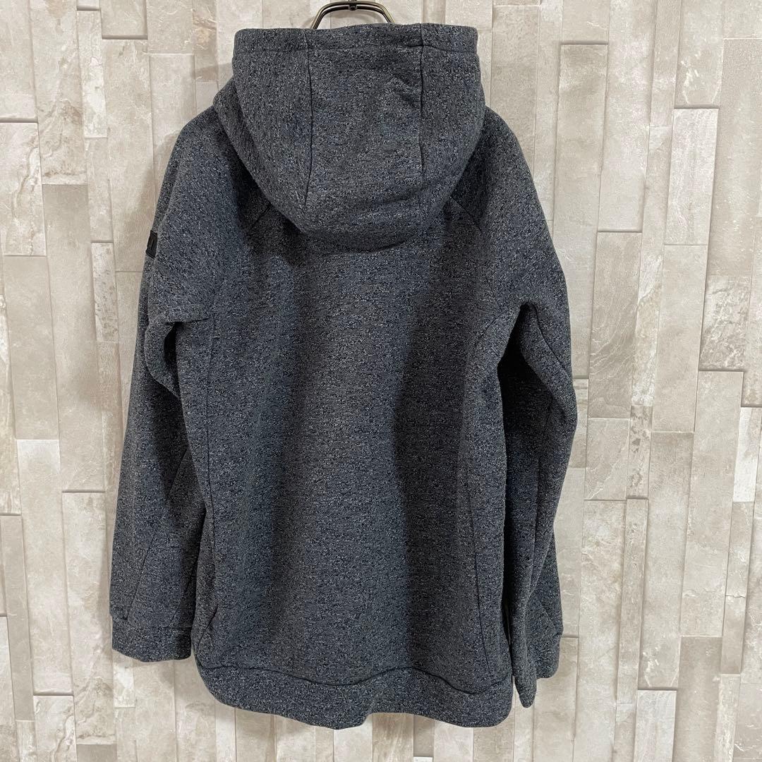 【美品】NIKE AIR JORDAN ジップアップパーカー Lサイズ グレー