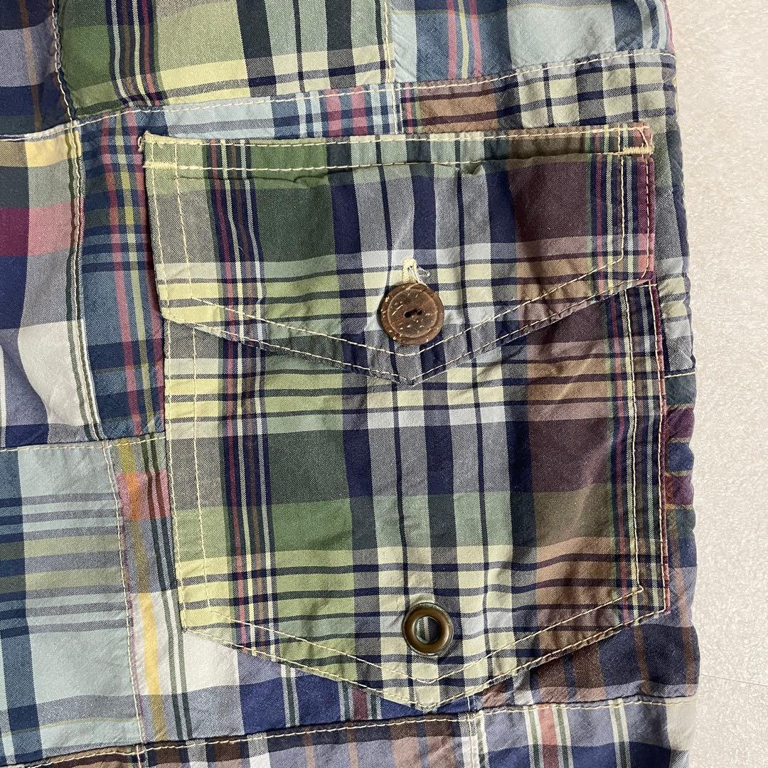 90s POLO RALPH LAUREN ハーフパンツ 36 チェック柄