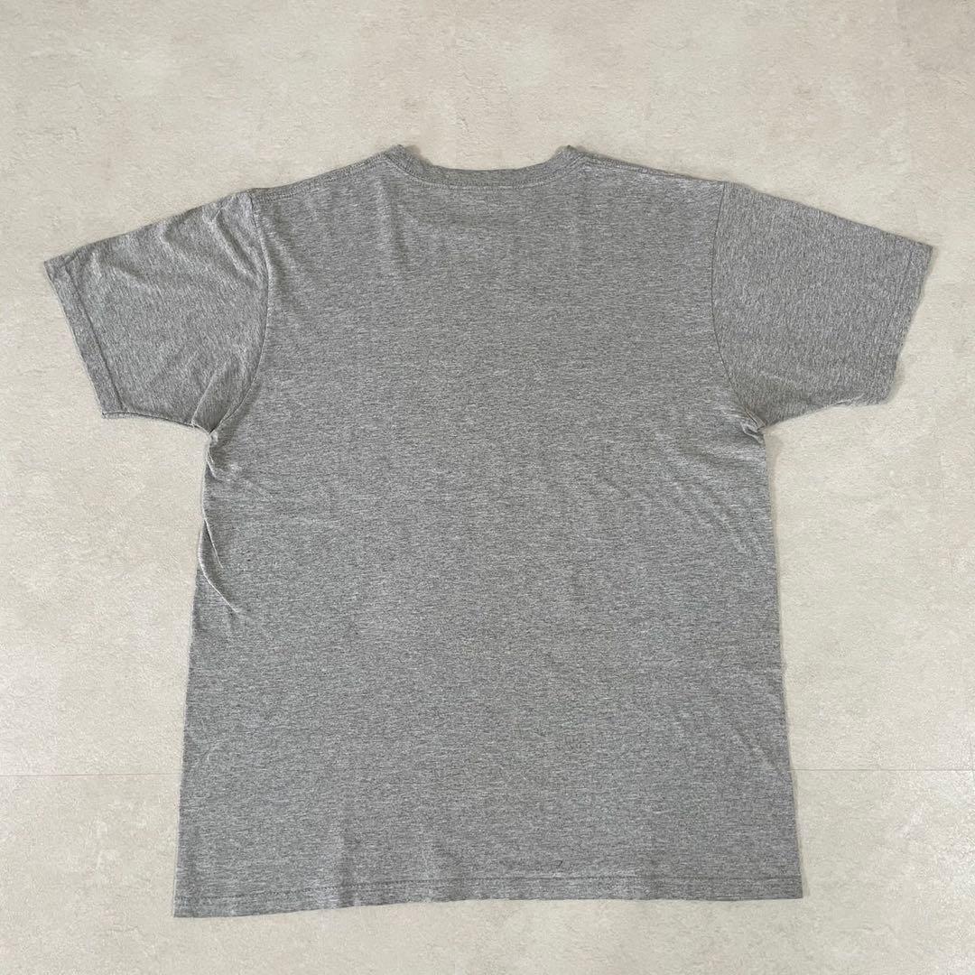 最終値下げ【美品】USA古着 adidas 半袖Tシャツ Lサイズ グレー