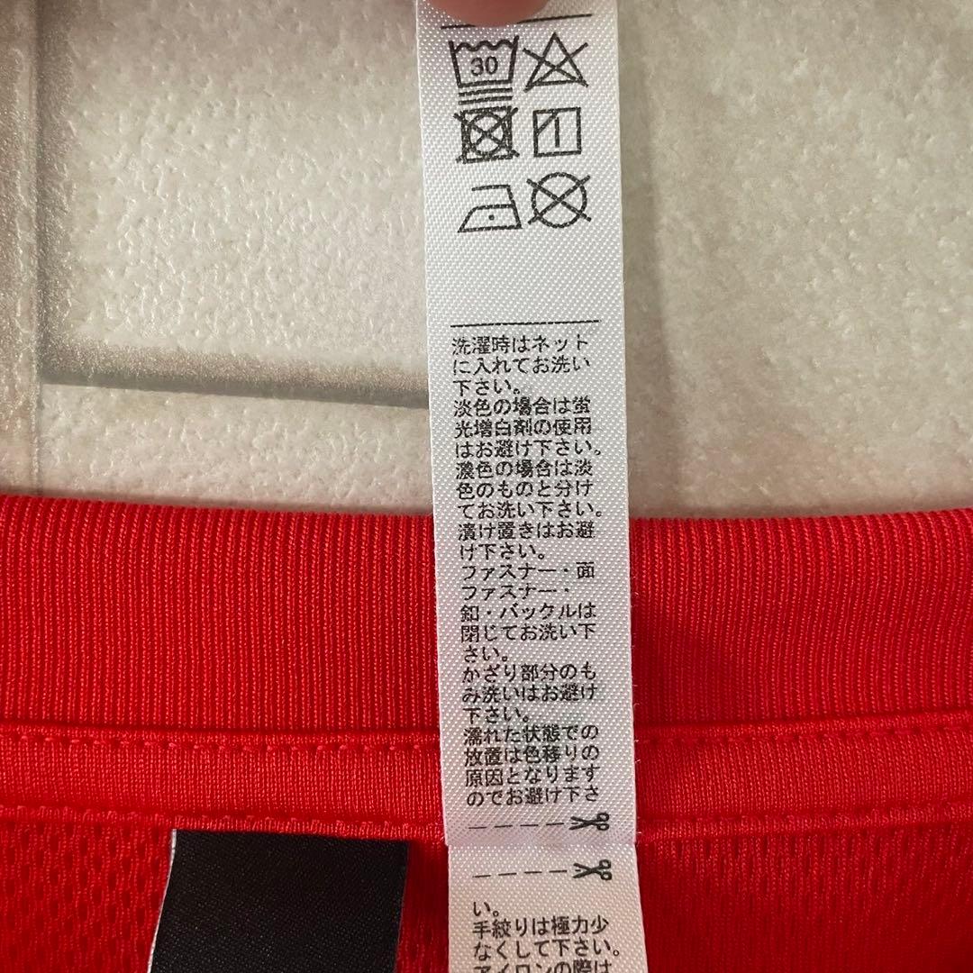 【美品】古着 adidas 半袖Tシャツ スポーツウェア 0サイズ レッド