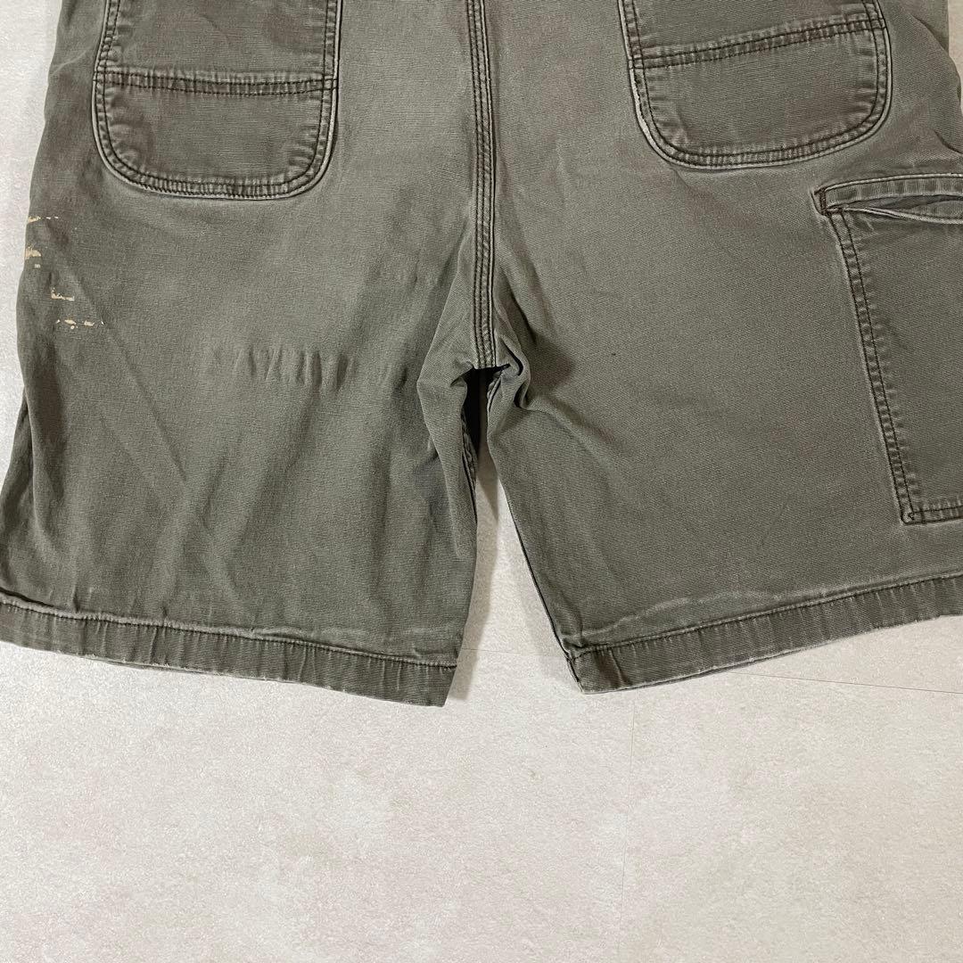 古着carhartt ハーフパンツ サイズ40 グレー
