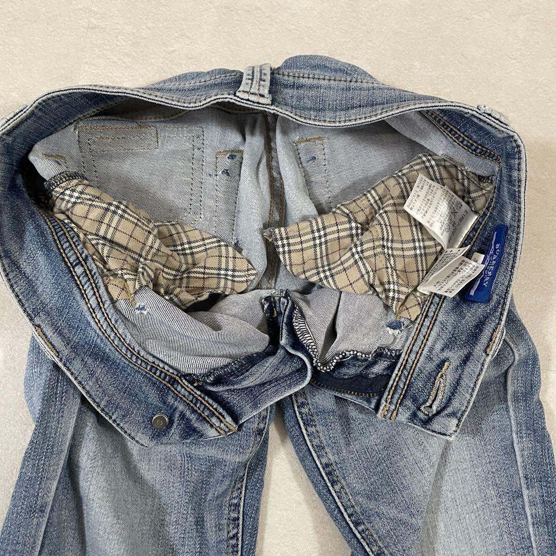 古着 BURBERRY LONDON BLUE LABEL デニムパンツ 38