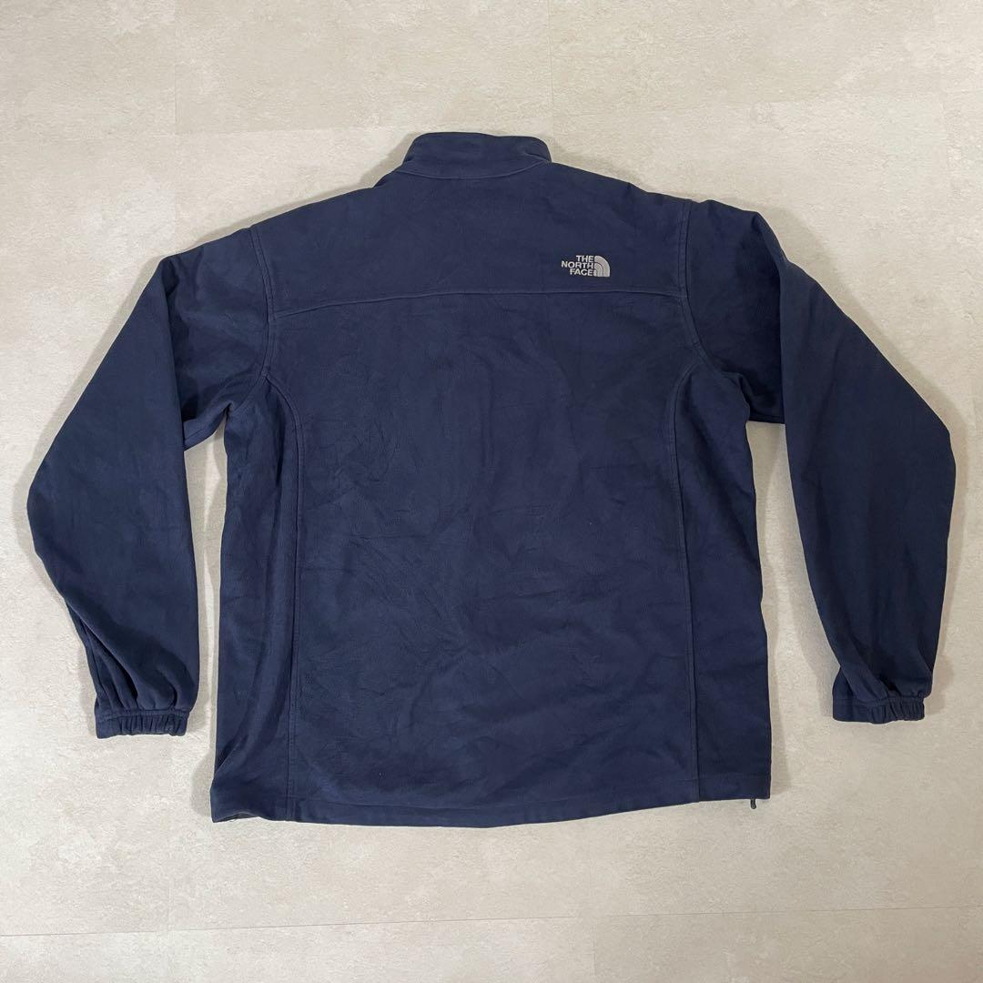 古着 THE NORTH FACE フリースジャケット サイズXL ネイビー