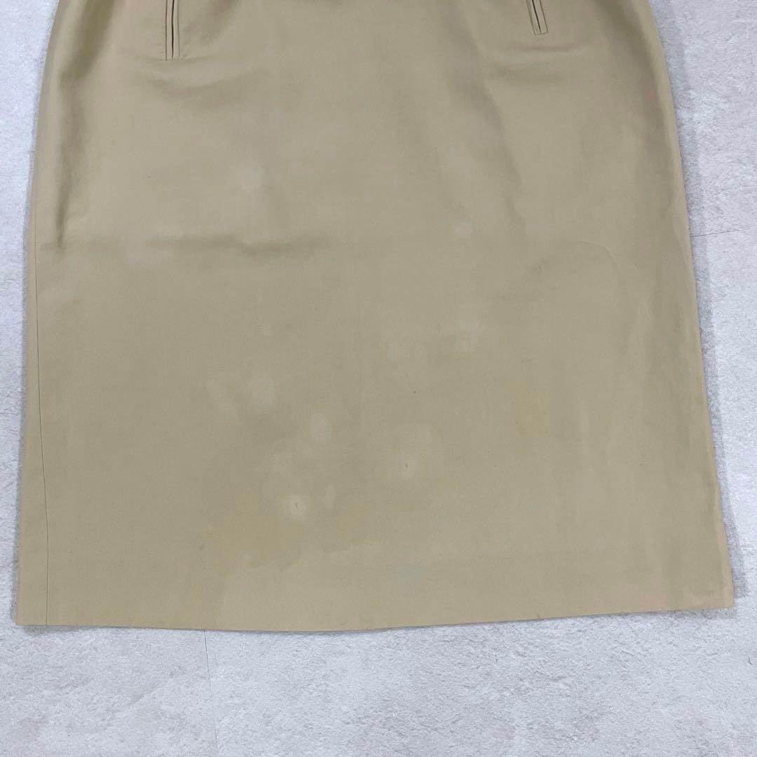 90s BURBERRYS 膝丈スカート サイズ40 ベージュ