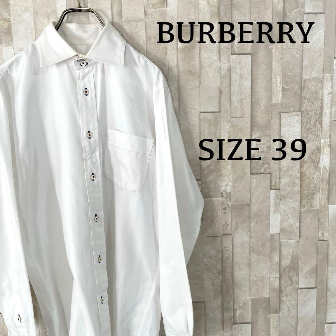 【美品】BURBERRY BLACK LABEL長袖シャツ バーバリーチェック