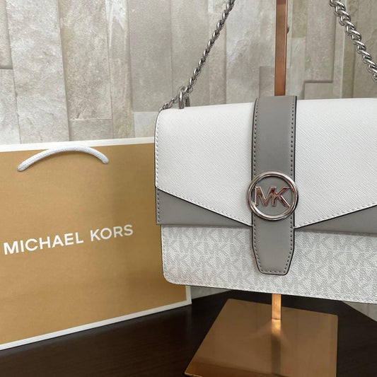 最終値下げ！訳あり新品 MICHAEL KORS ショルダーバッグ ホワイト
