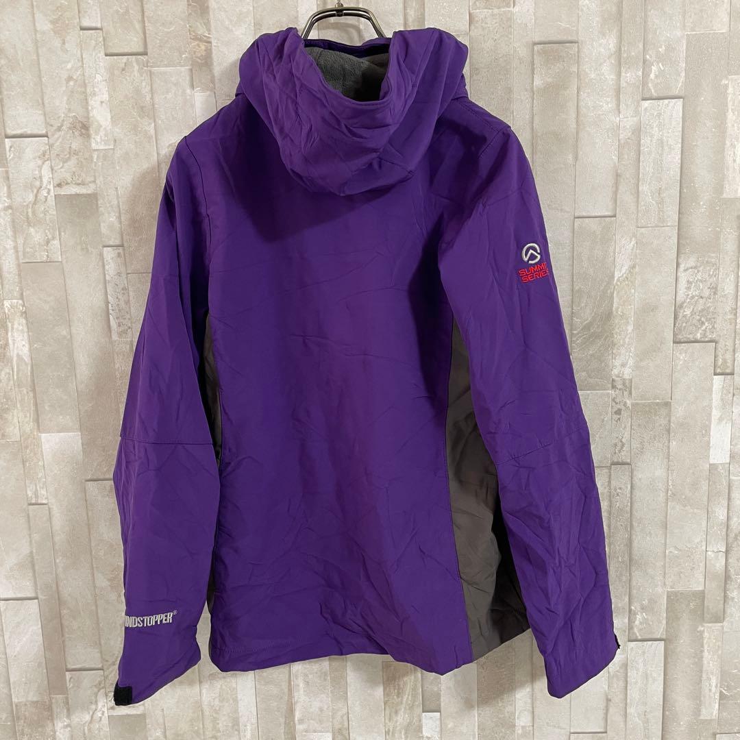 古着 THE NORTH FACE マウンテンパーカー サミットシリーズ 紫色