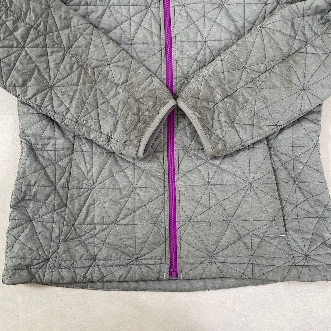 古着 THE NORTH FACE キルティングジャケット サイズL グレー