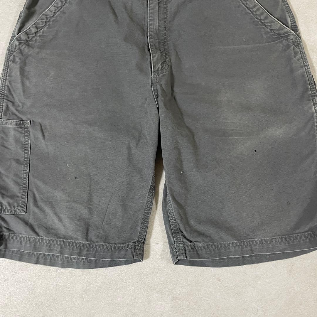 古着 carhartt ハーフパンツ サイズ36 グレー