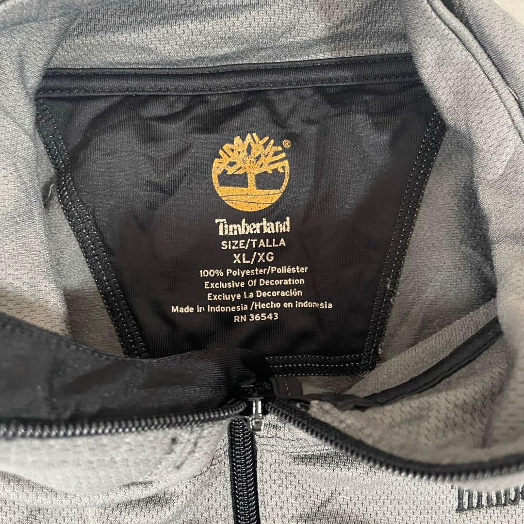 【美品】Timberland ティンバーランド トラックジャケット XLグレー