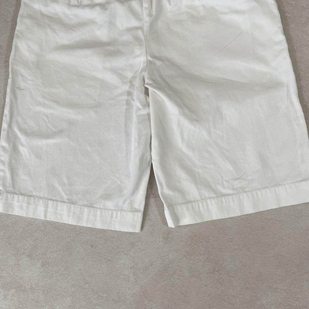 古着 POLO RALPH LAUREN ハーフパンツ サイズ14 ホワイト