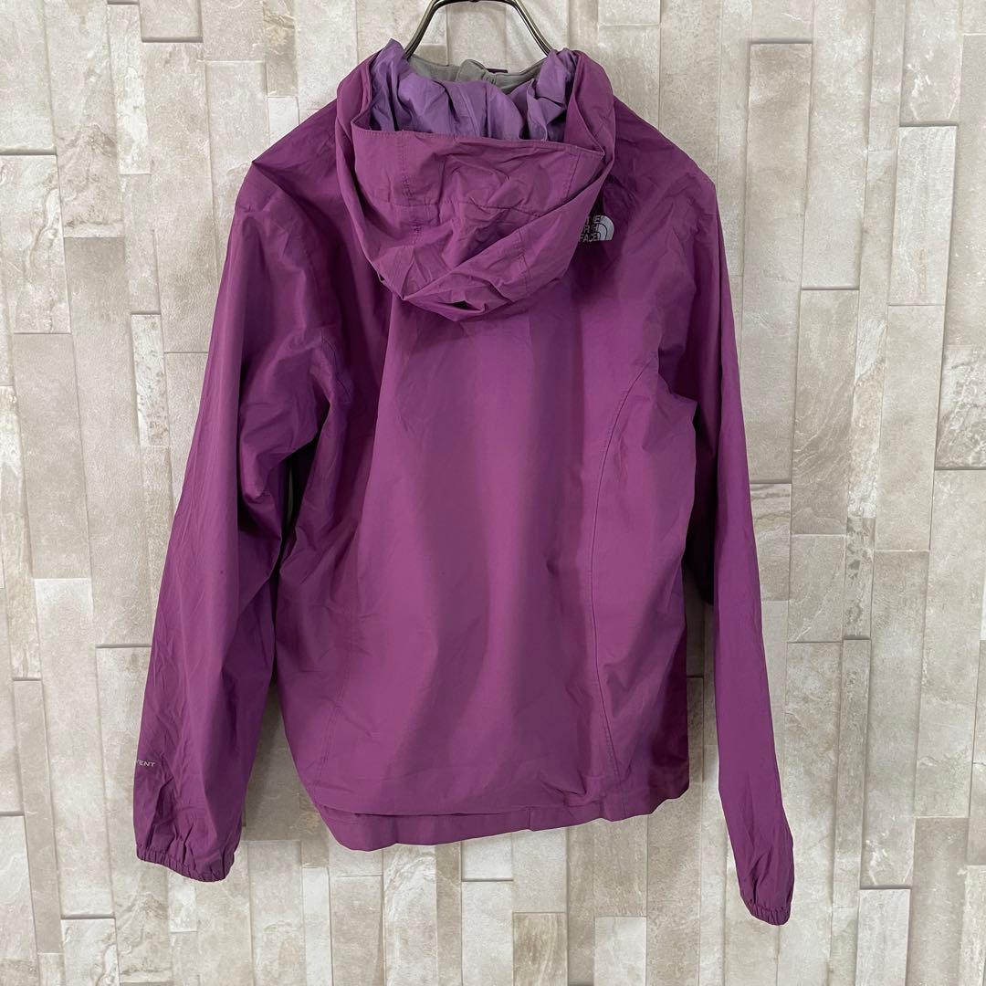 古着 THE NORTH FACE ナイロンジャケット DRYVENT 紫 M