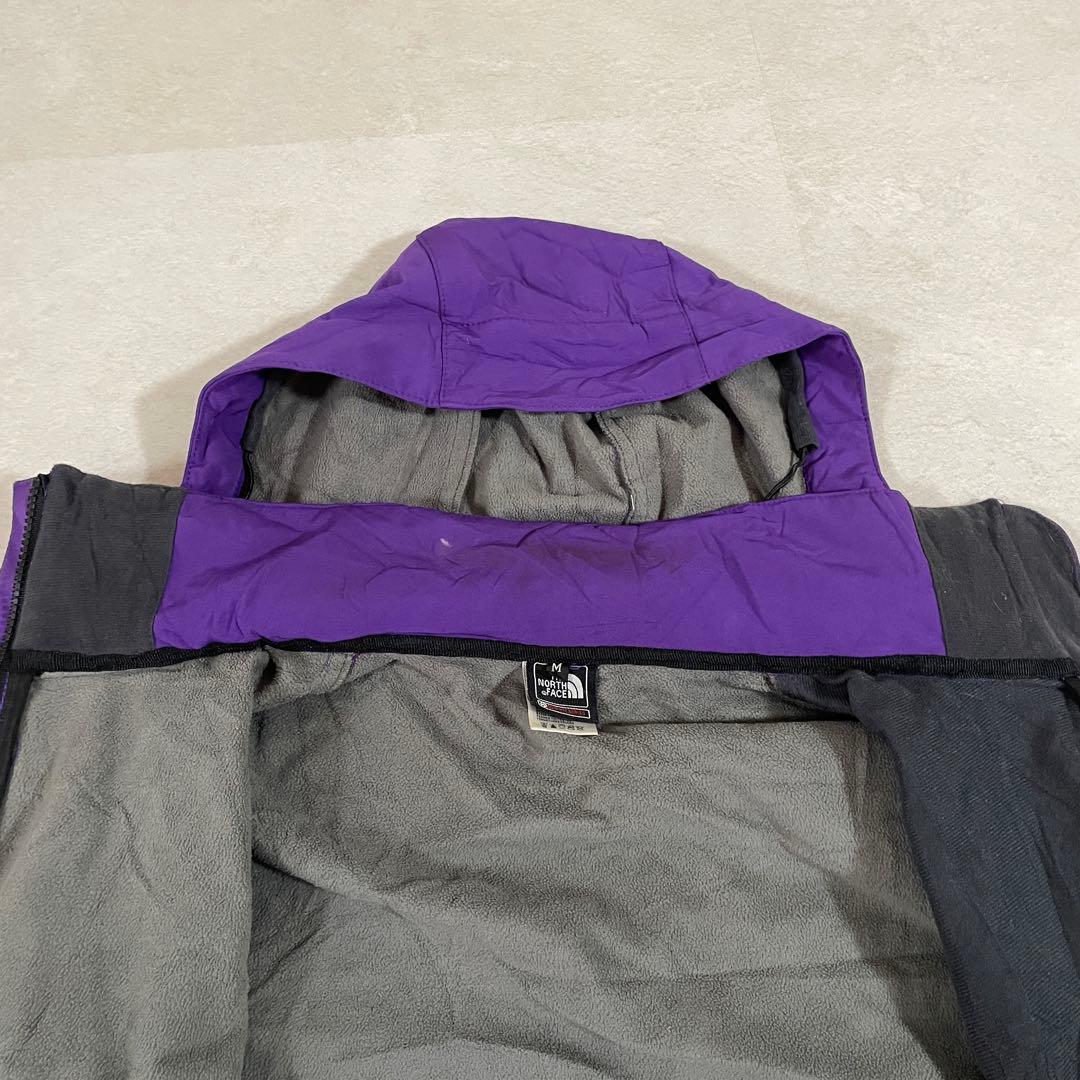 古着 THE NORTH FACE マウンテンパーカー サミットシリーズ 紫色