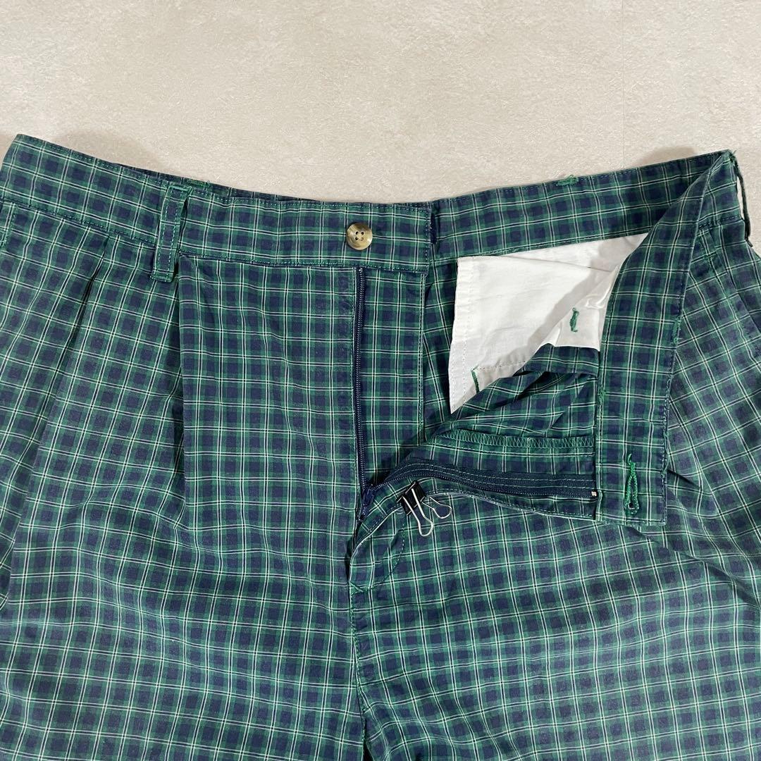 【美品】TOMMY HILFIGER ハーフパンツ サイズ34 チェック柄