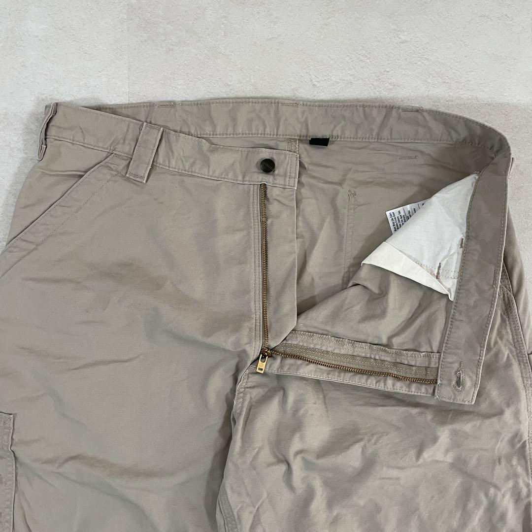 【美品】carhartt ハーフパンツ サイズ40 ベージュ