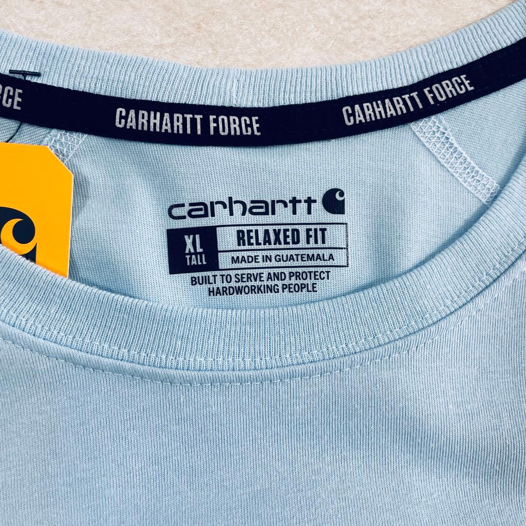【新品未使用タグ付】Carhartt 水色 Tシャツ XL サイズ