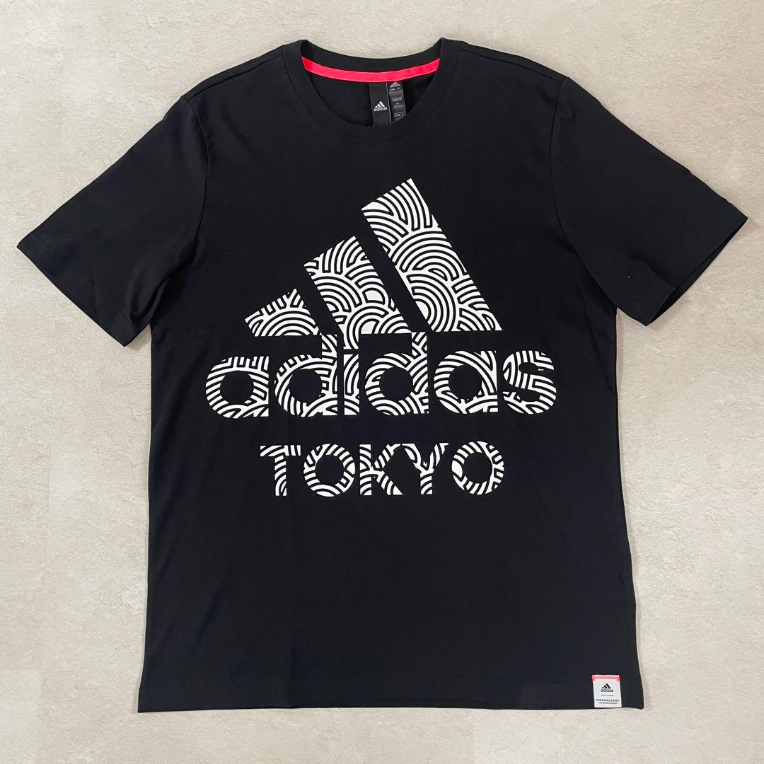 【新品未使用タグ付】adidas×HIROKOLEDGE Tシャツ ブラック